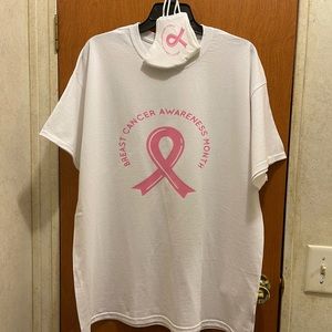Breast Cancer T-shirt with Face Mask